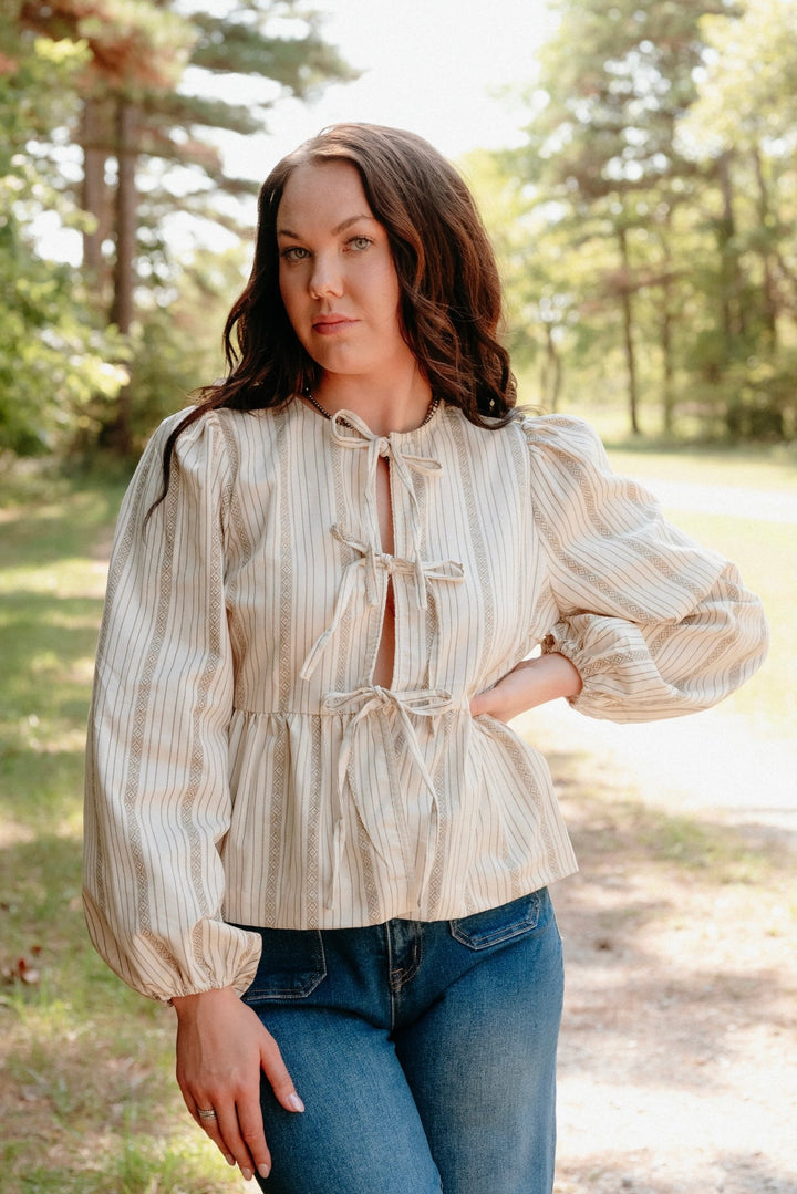 Cimarron Corduroy Top - Lunabelle West