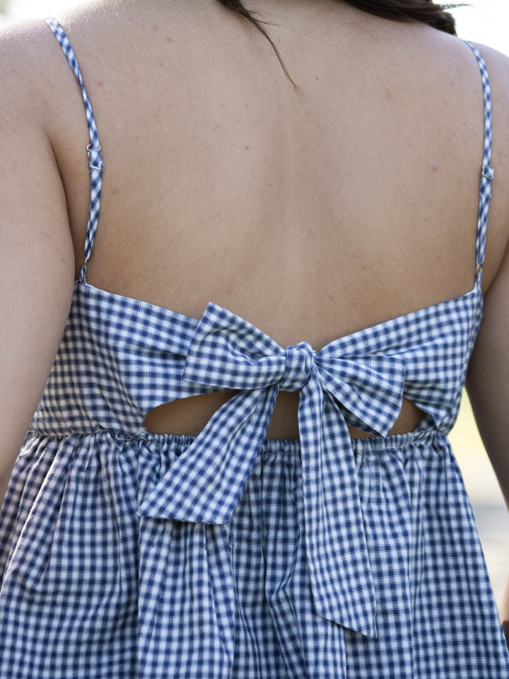 Talia Gingham Tank