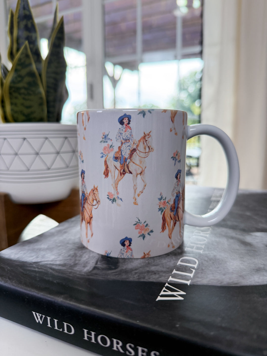 Wildflower Cowgirl Mug