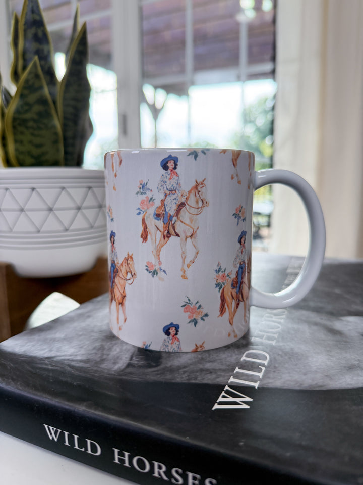 Wildflower Cowgirl Mug