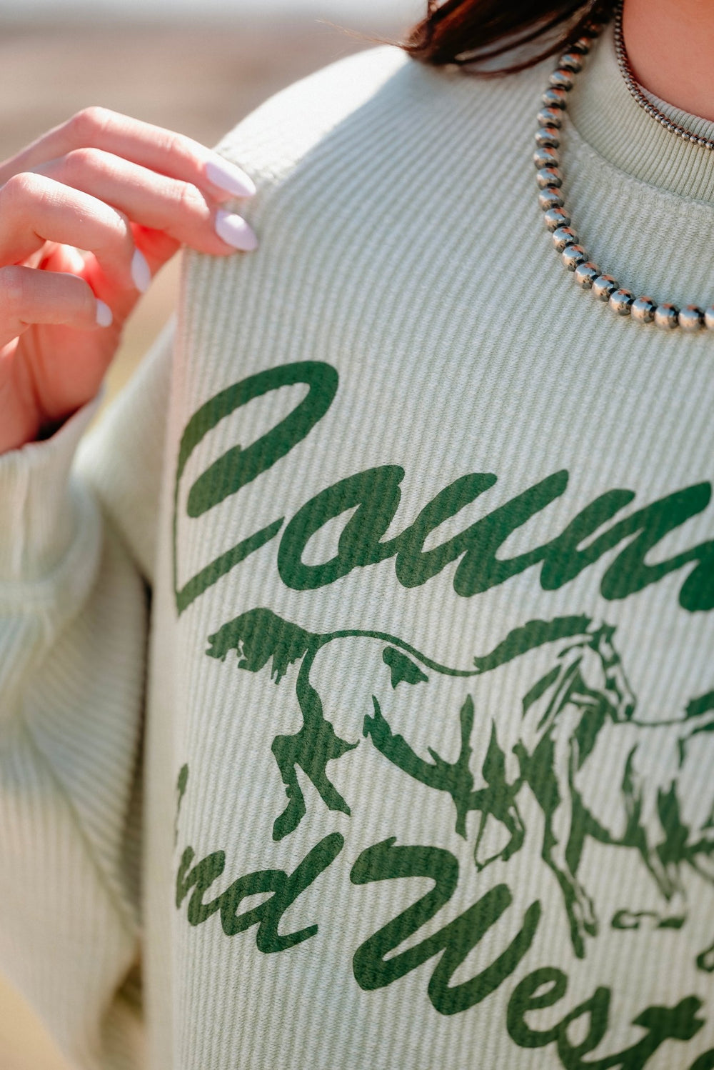 Country and Western Crewneck - Lunabelle West