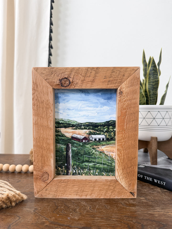 Farmland Framed Artwork