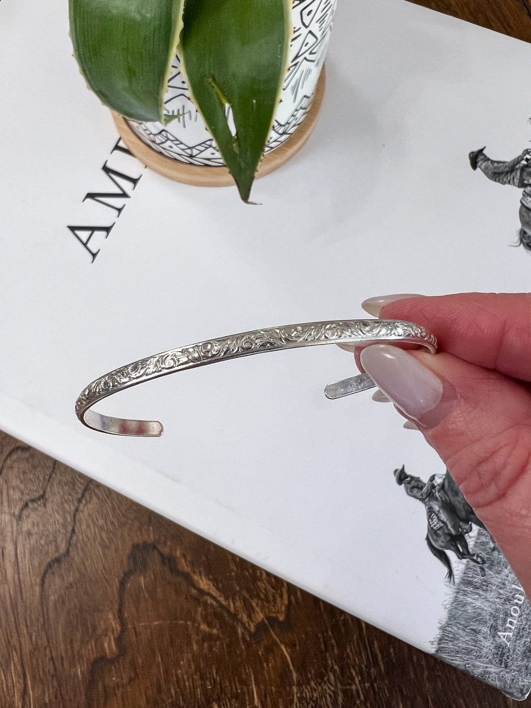 Roan Sterling Silver Cuff - Lunabelle West