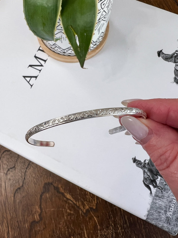 Roan Sterling Silver Cuff - Lunabelle West
