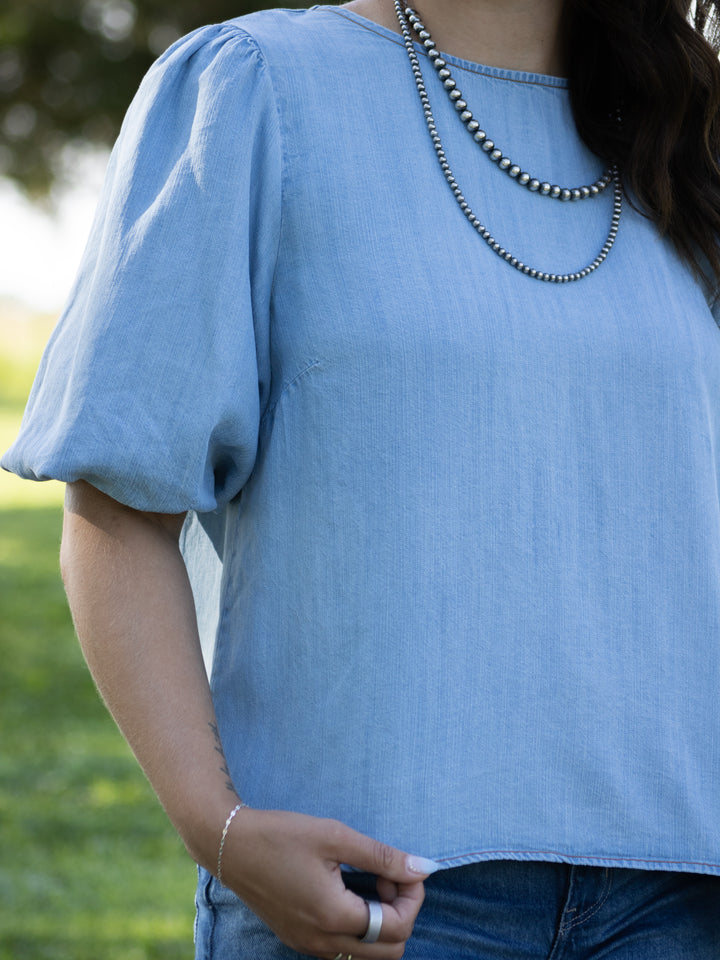 Lila Tie Back Top