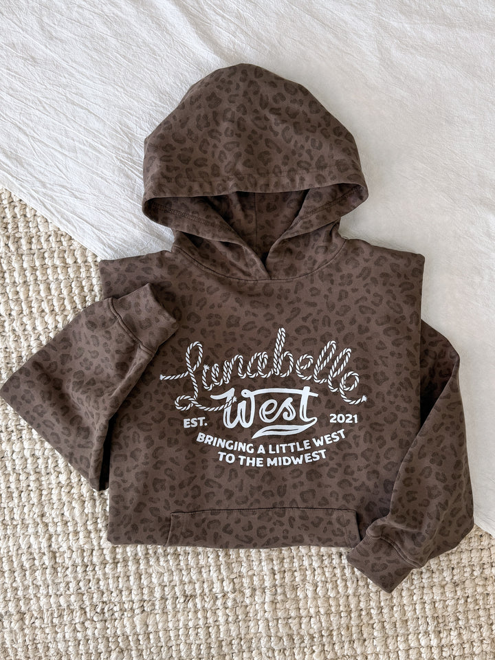 LW Logo Leopard Hoodie