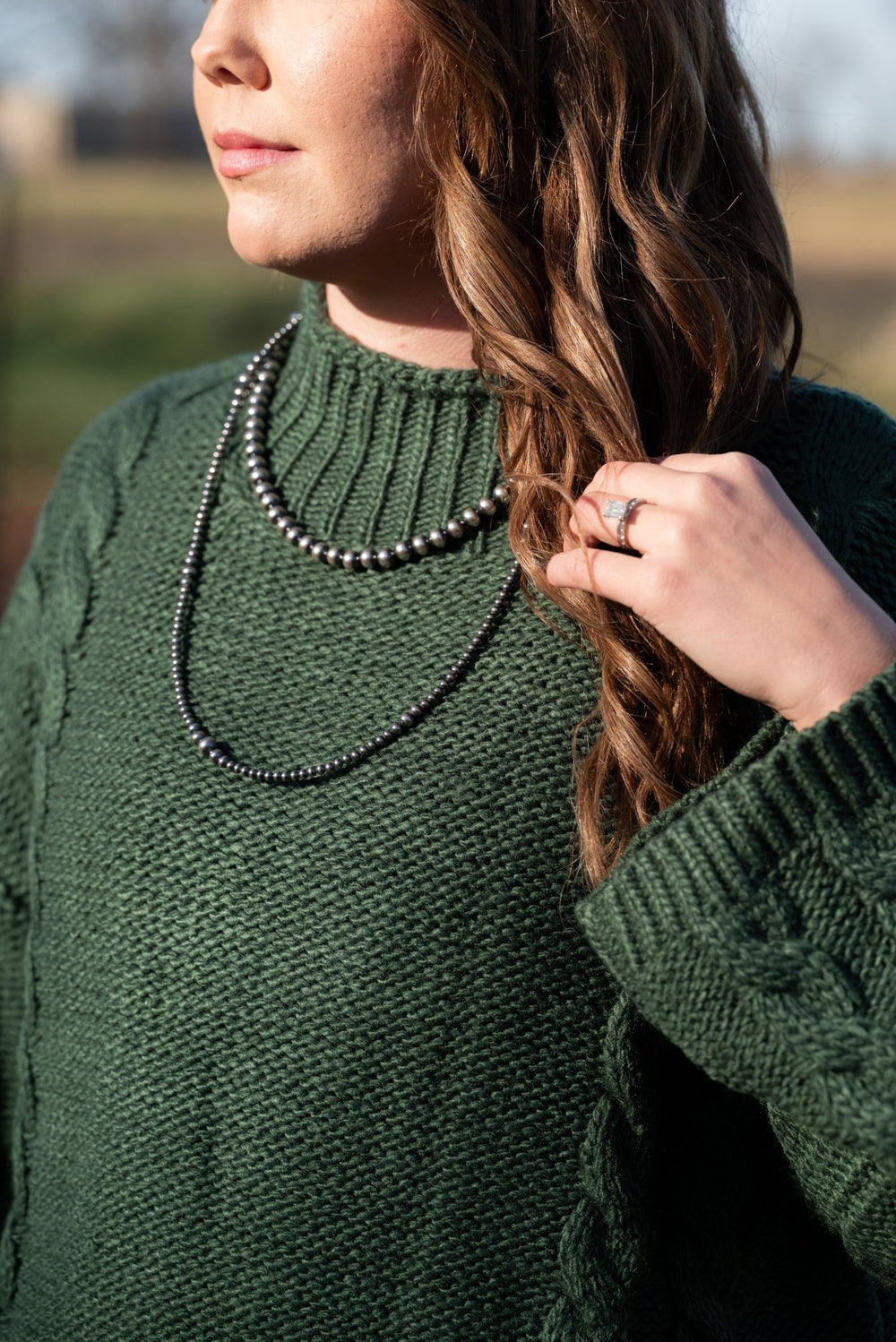 Oliver Cable Knit Sweater - Lunabelle West