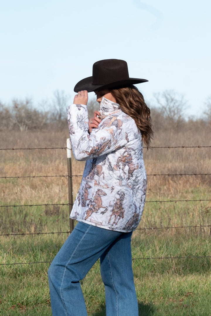 Cyrus Quilted Jacket - Lunabelle West