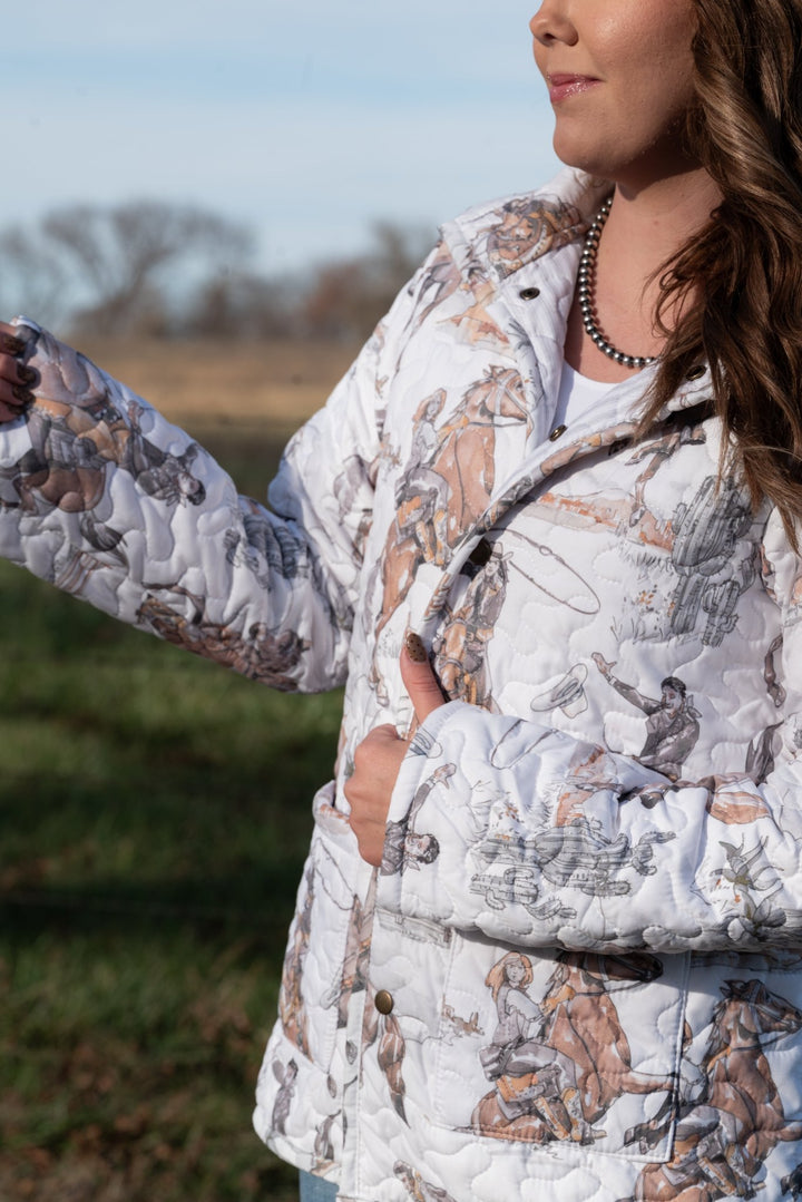 Cyrus Quilted Jacket - Lunabelle West