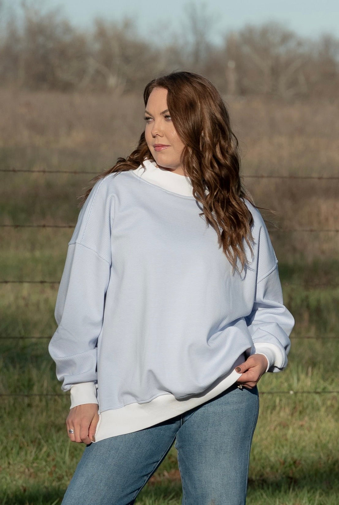 Kate Mockneck Pullover - Lunabelle West