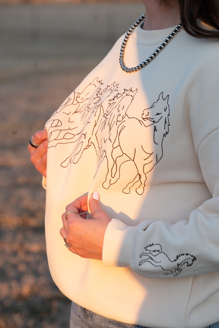 Wild Horse Crewneck