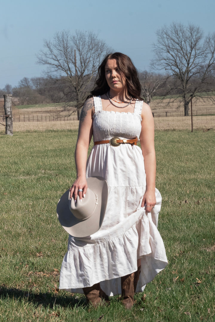 Laurel Gingham Maxi Dress