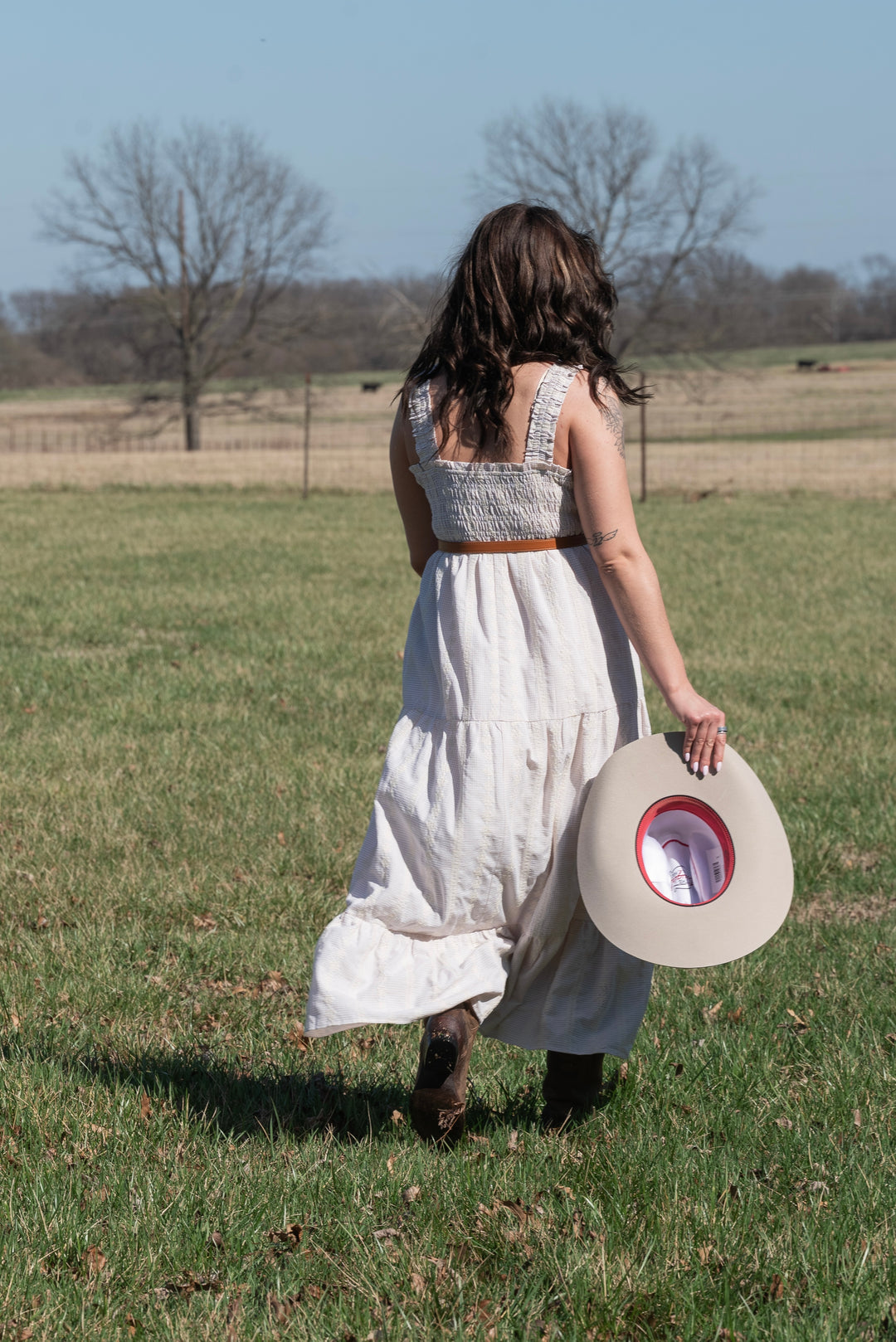 Laurel Gingham Maxi Dress