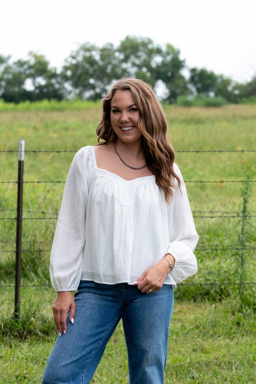 Able Woven Top - Lunabelle West