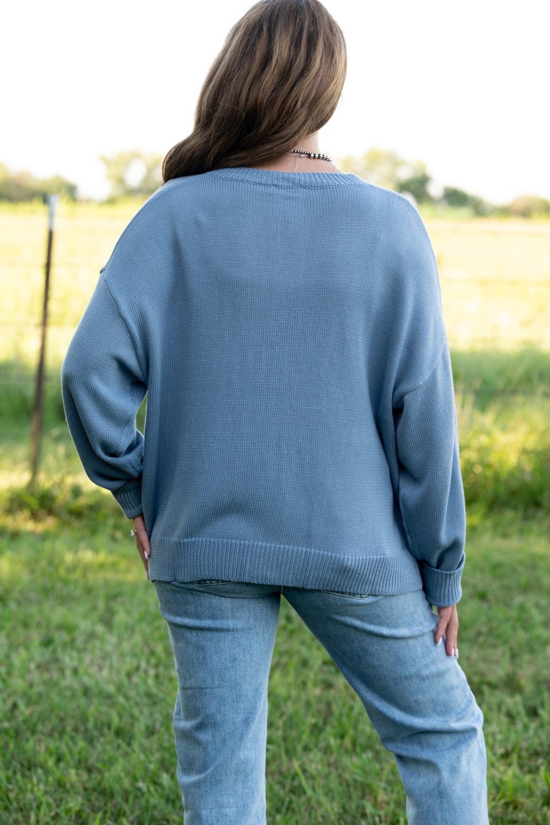 Bailey Horseshoe Cardigan - Lunabelle West