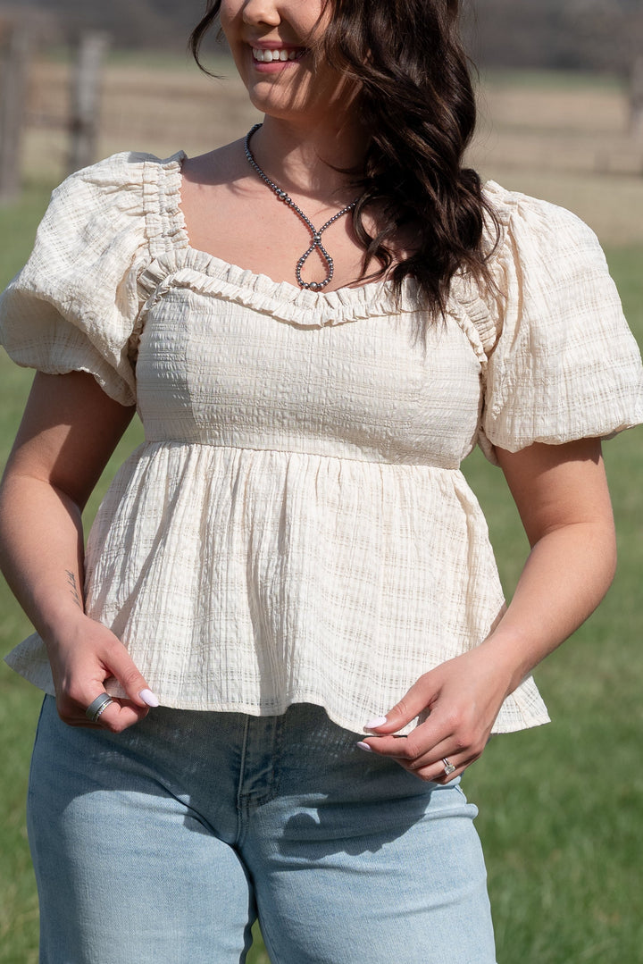 Wilder Organza Top
