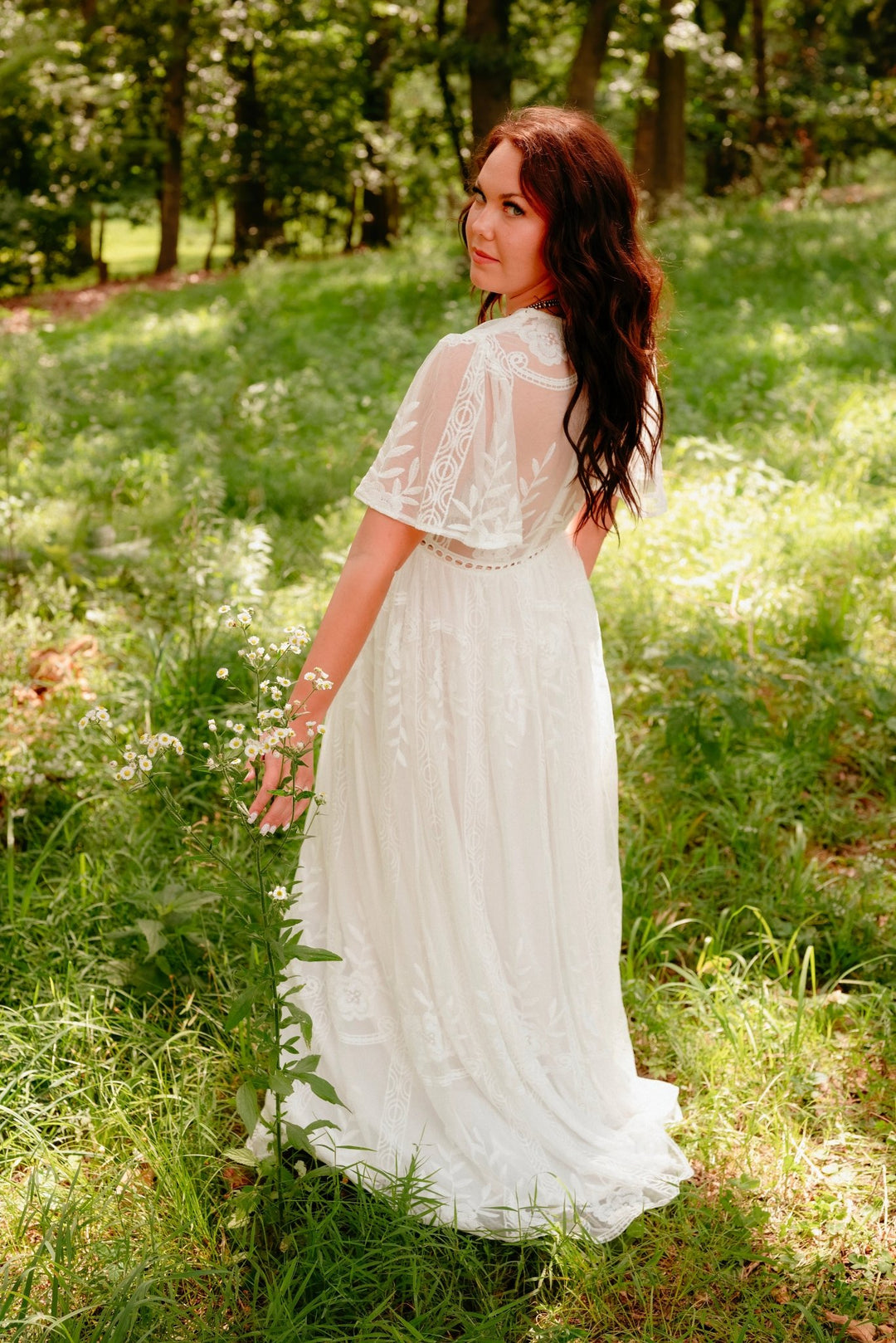 Somerset Eyelet Dress - Lunabelle West