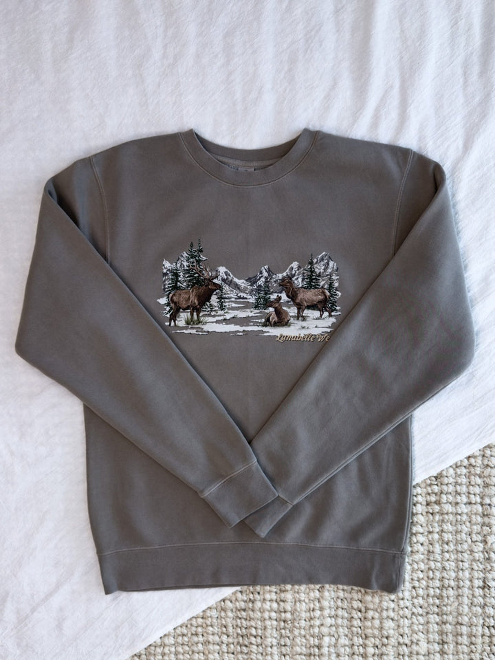 Northern Range Crewneck - Lunabelle West