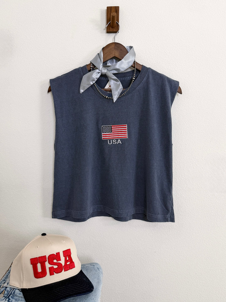 USA Boxy Tee