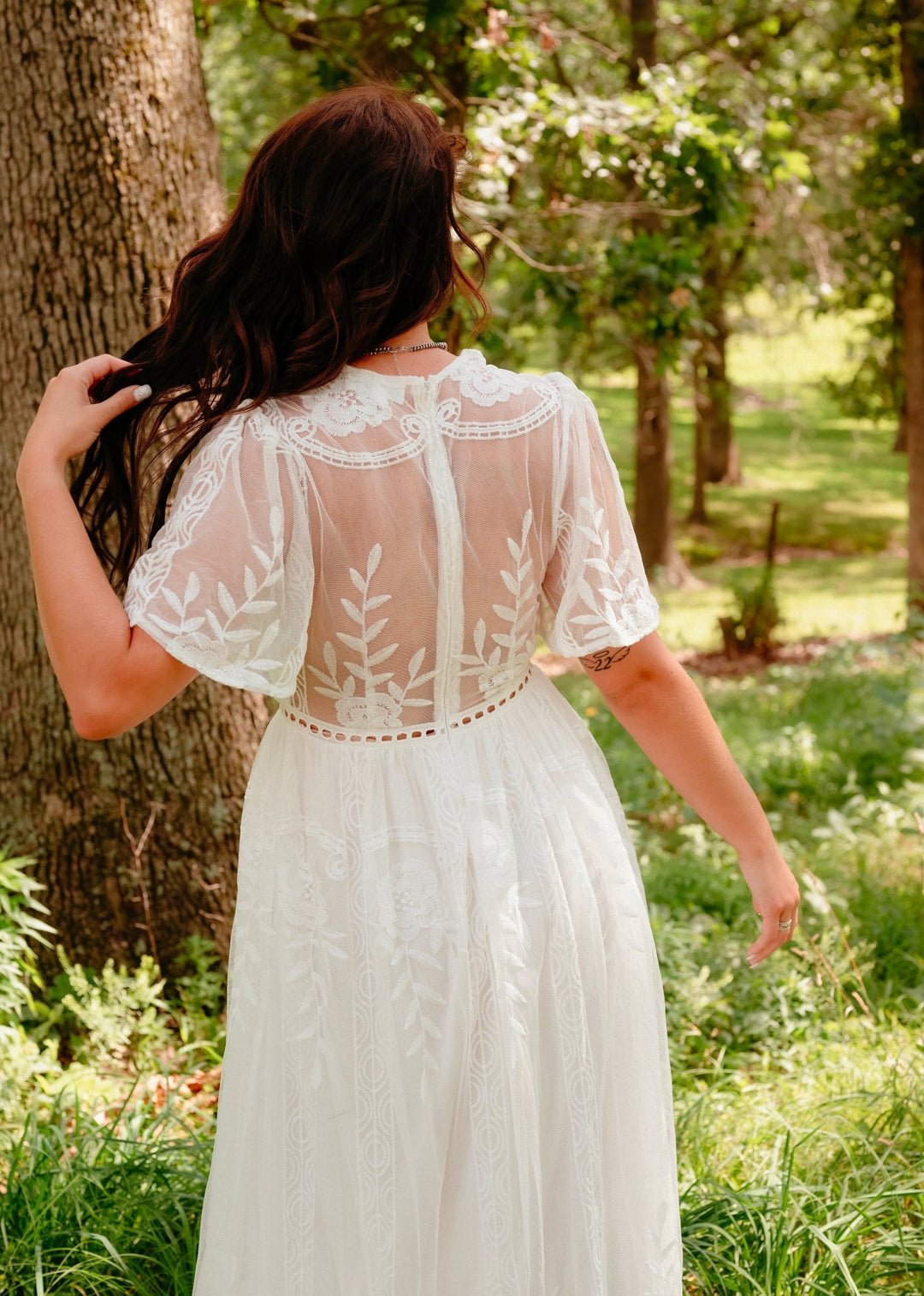 Somerset Eyelet Dress - Lunabelle West