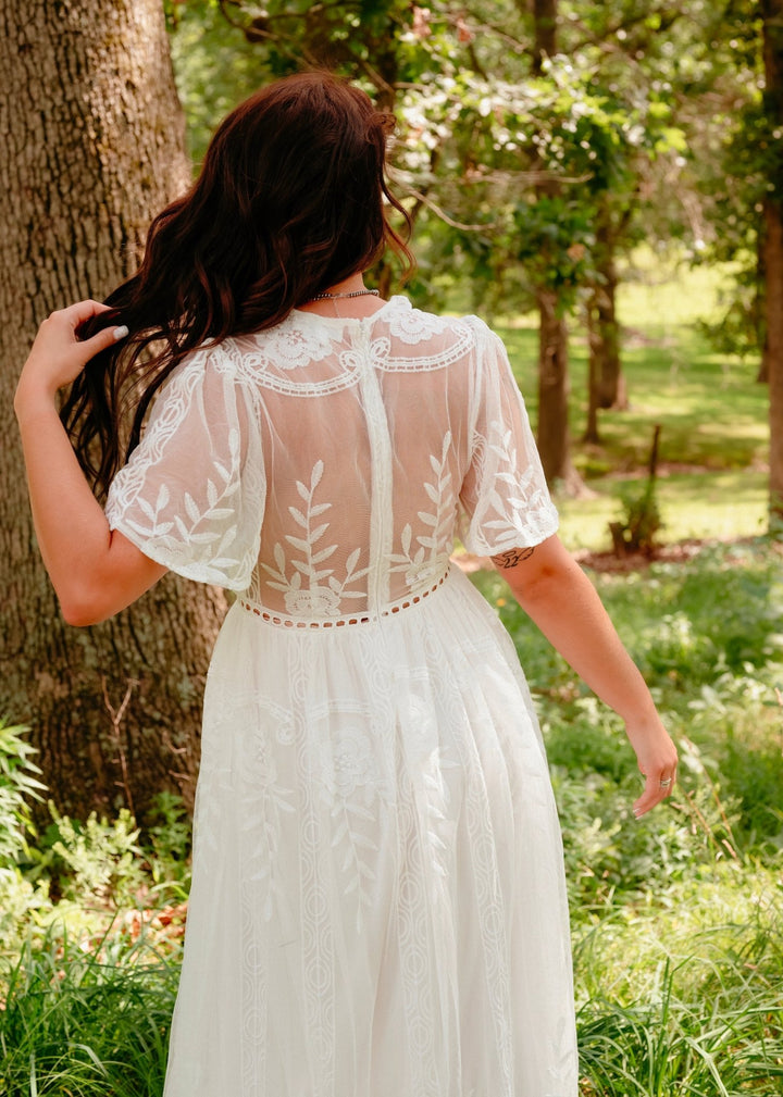 Somerset Eyelet Dress - Lunabelle West