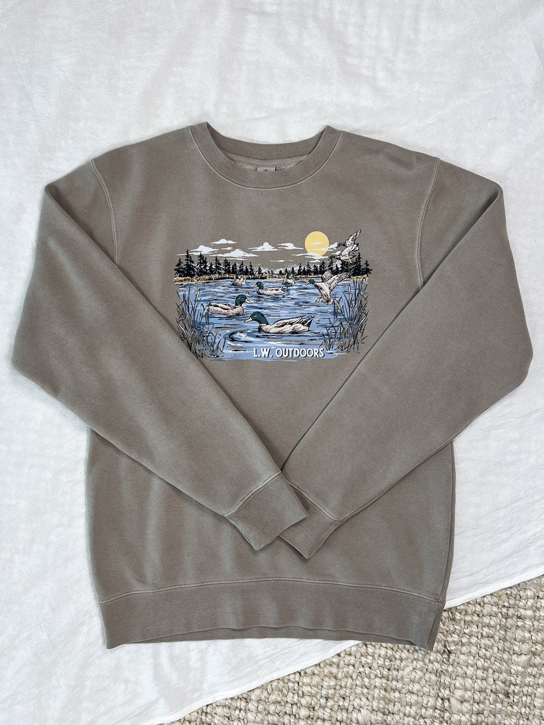 Marshland Hideout Crewneck - Lunabelle West