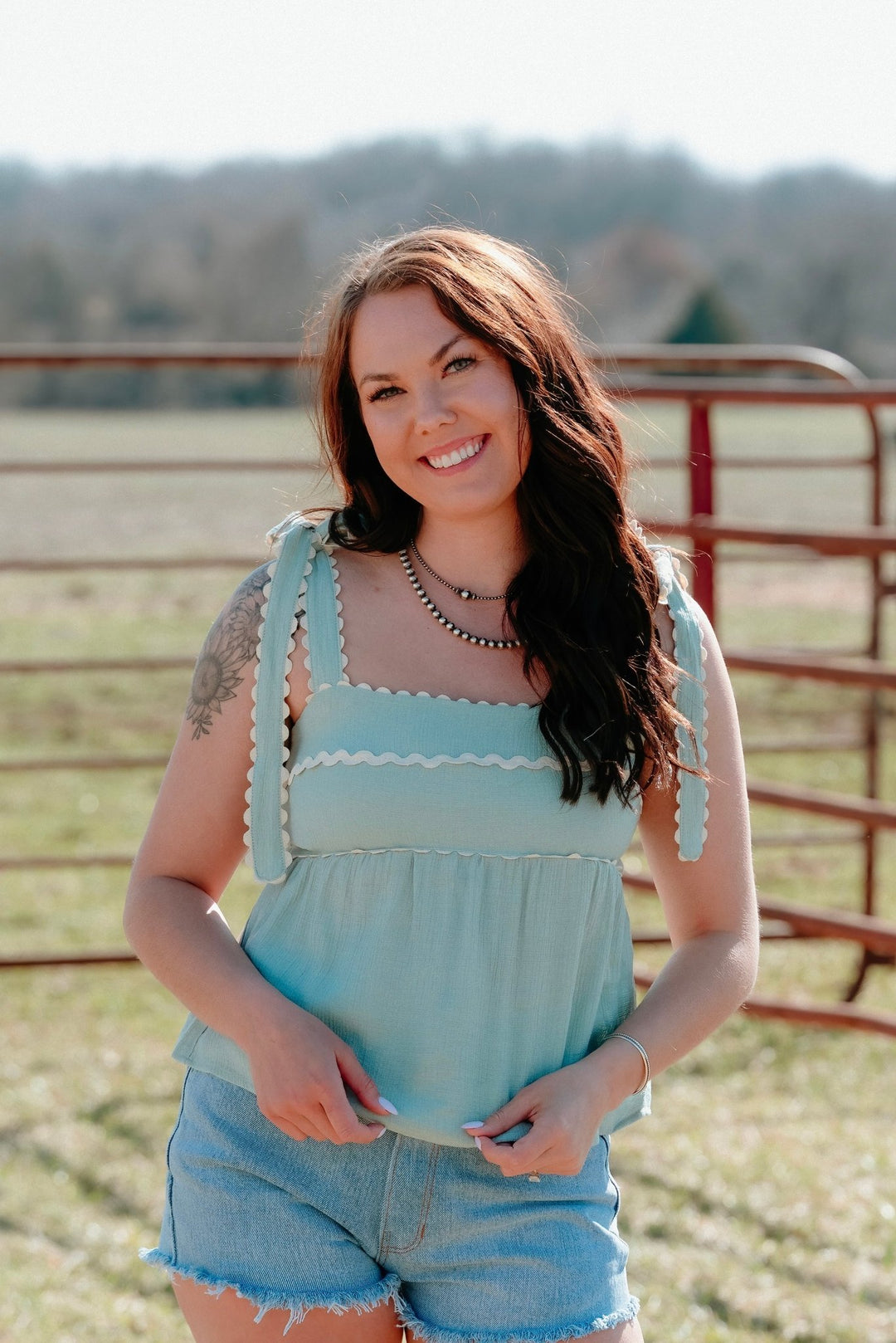 Thatcher Top - Lunabelle West