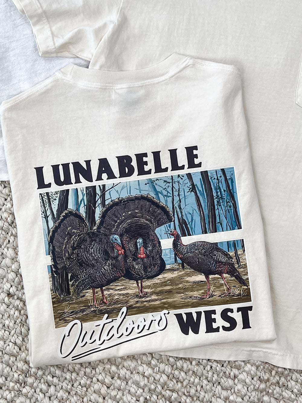 Turkey Talk Pocket Tee - Lunabelle West