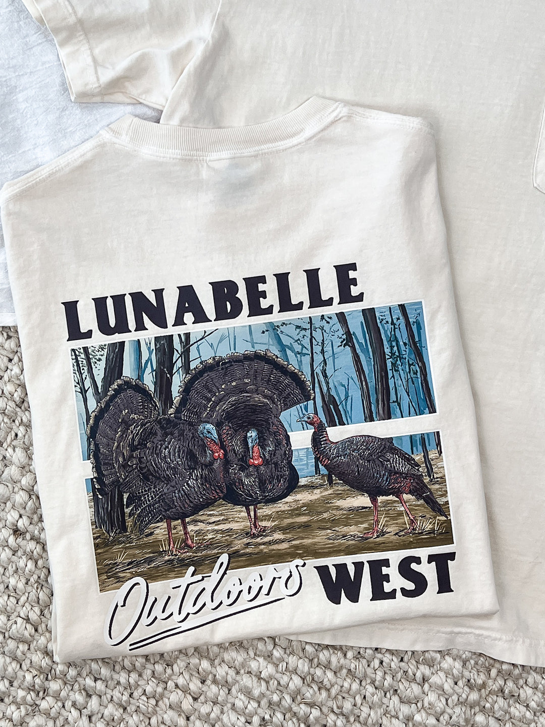 Turkey Talk Pocket Tee - Lunabelle West