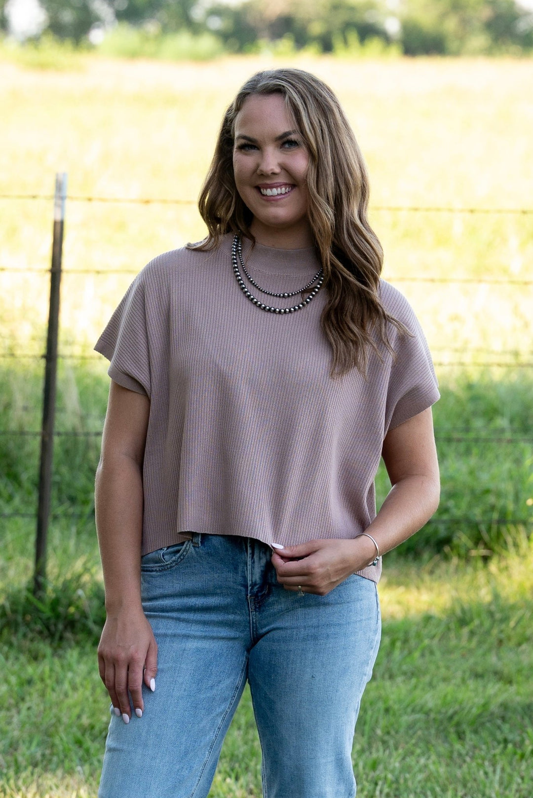 Bryer Knit Top - Lunabelle West