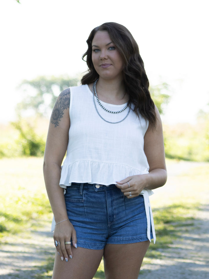 Sayer Ruffle Top