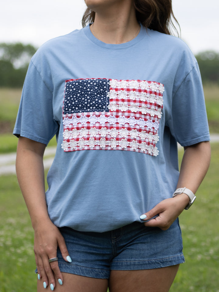 Star Spangled Applique Tee