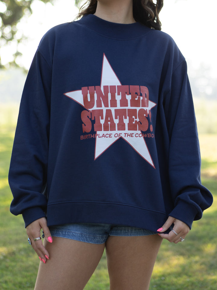 Birthplace of the Cowboy Mockneck
