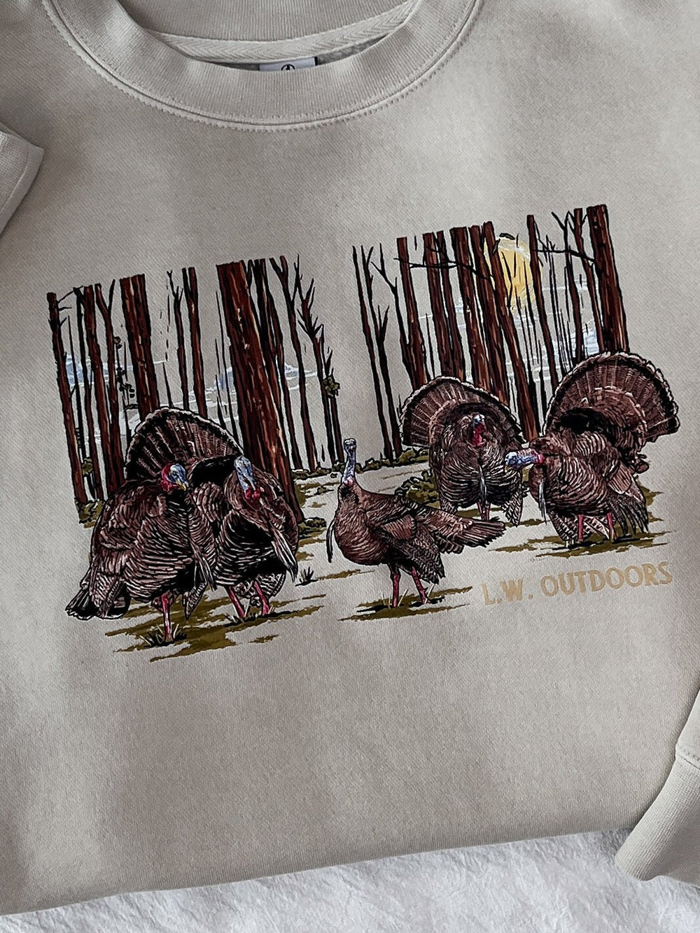Longbeard Flock Crewneck - Lunabelle West