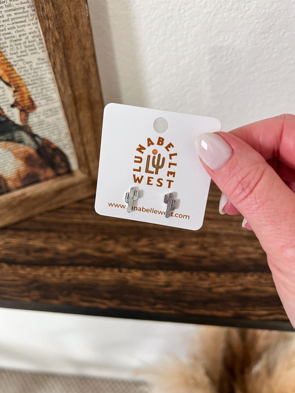 Saguaro Earrings - Lunabelle West