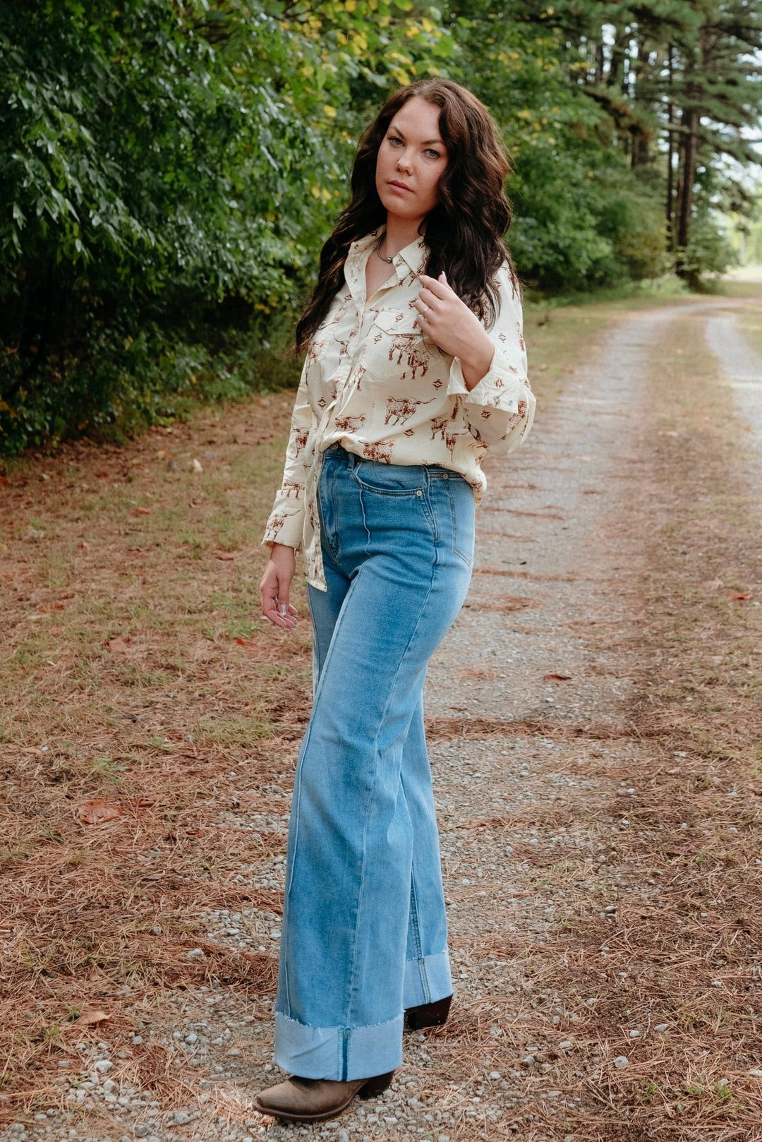 Sweet Water Button Down - Lunabelle West