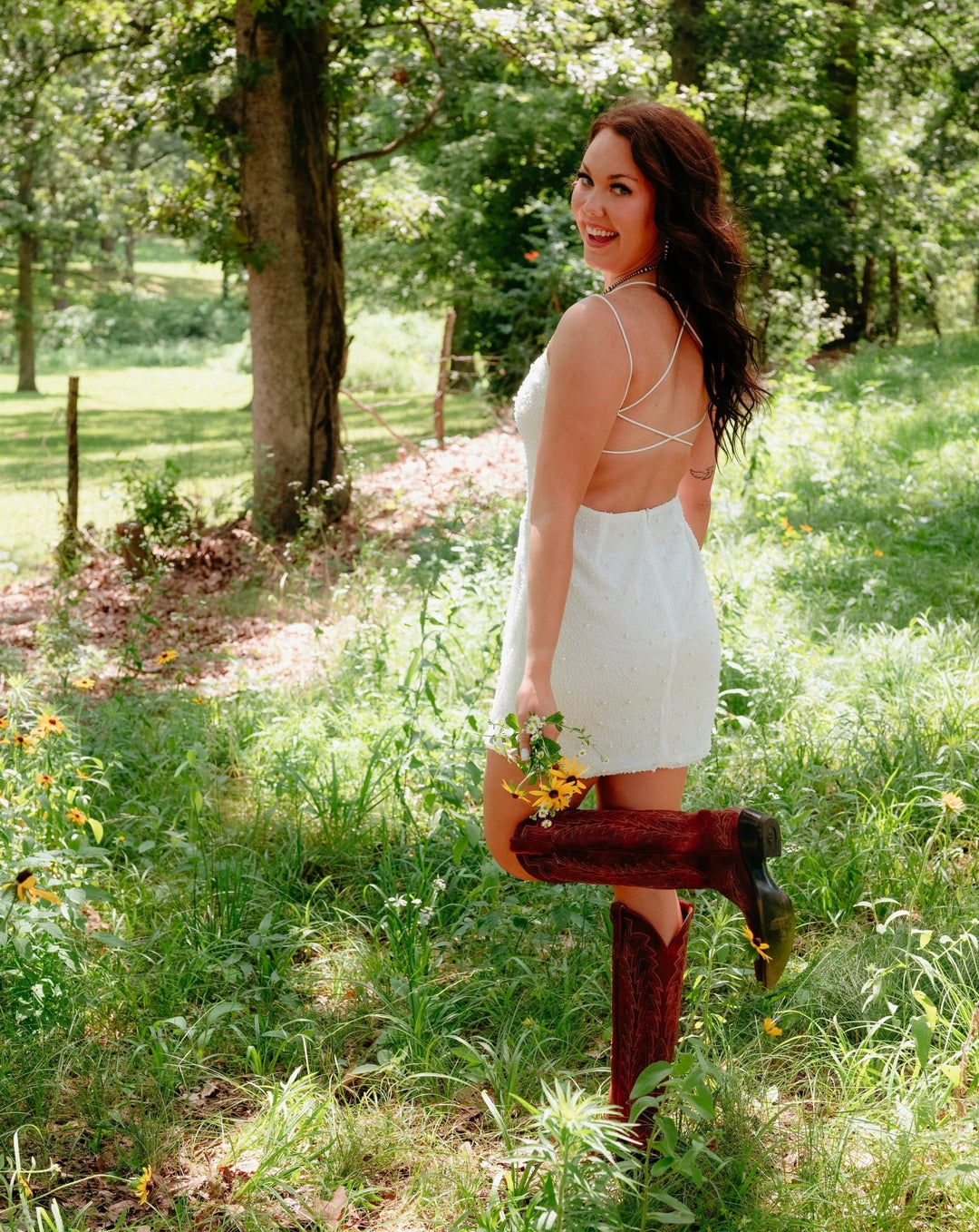 Navarro Pearl Dress - Lunabelle West