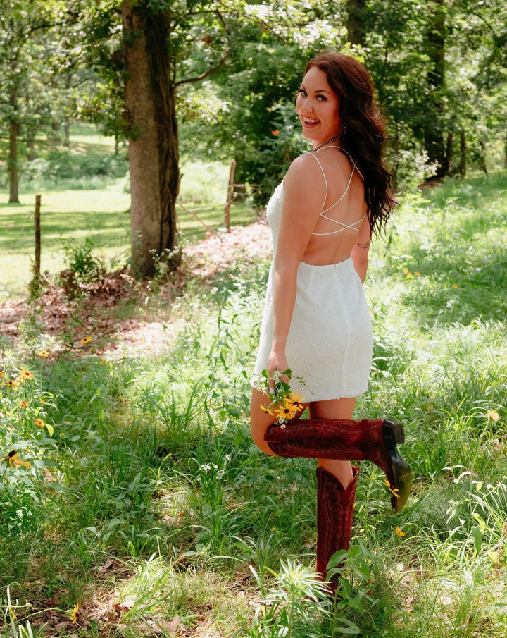 Navarro Pearl Dress - Lunabelle West