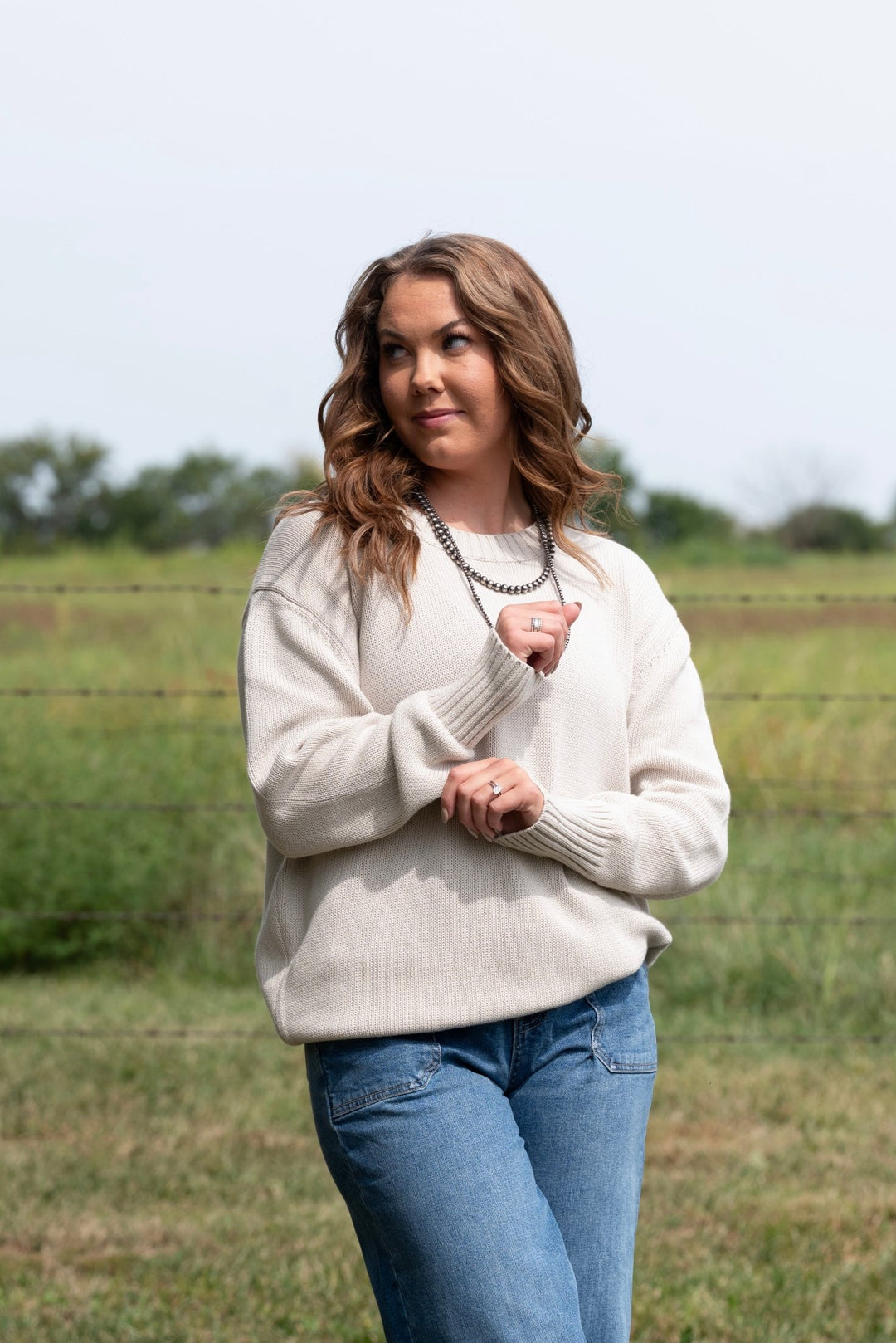 Parker Knit Sweater - Lunabelle West