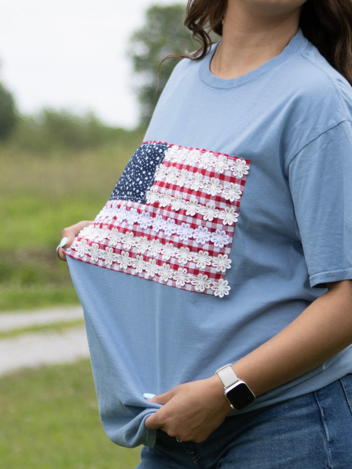 Star Spangled Applique Tee