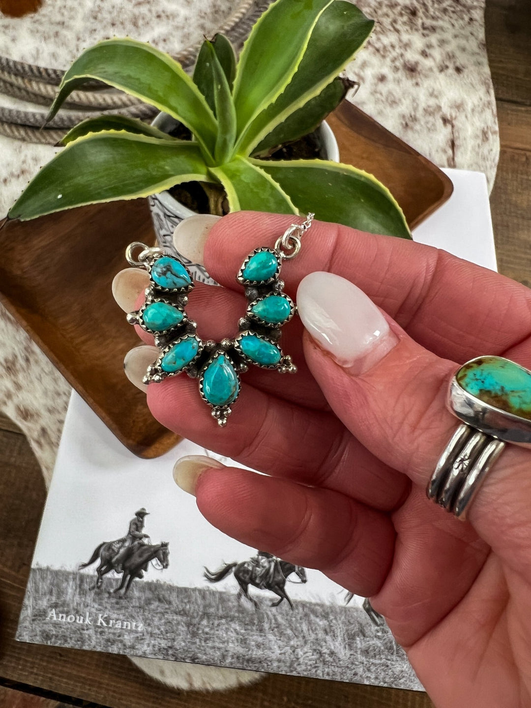 Stillwater Turquoise Necklace - Lunabelle West