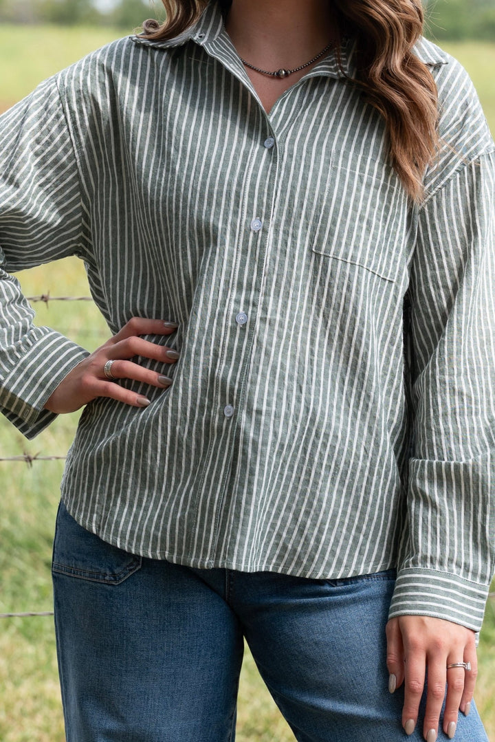 Channing Button Down - Lunabelle West
