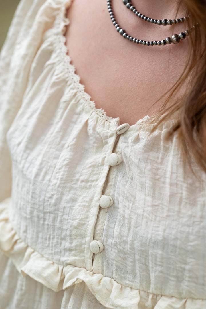 Laurel Ruffle Top - Lunabelle West
