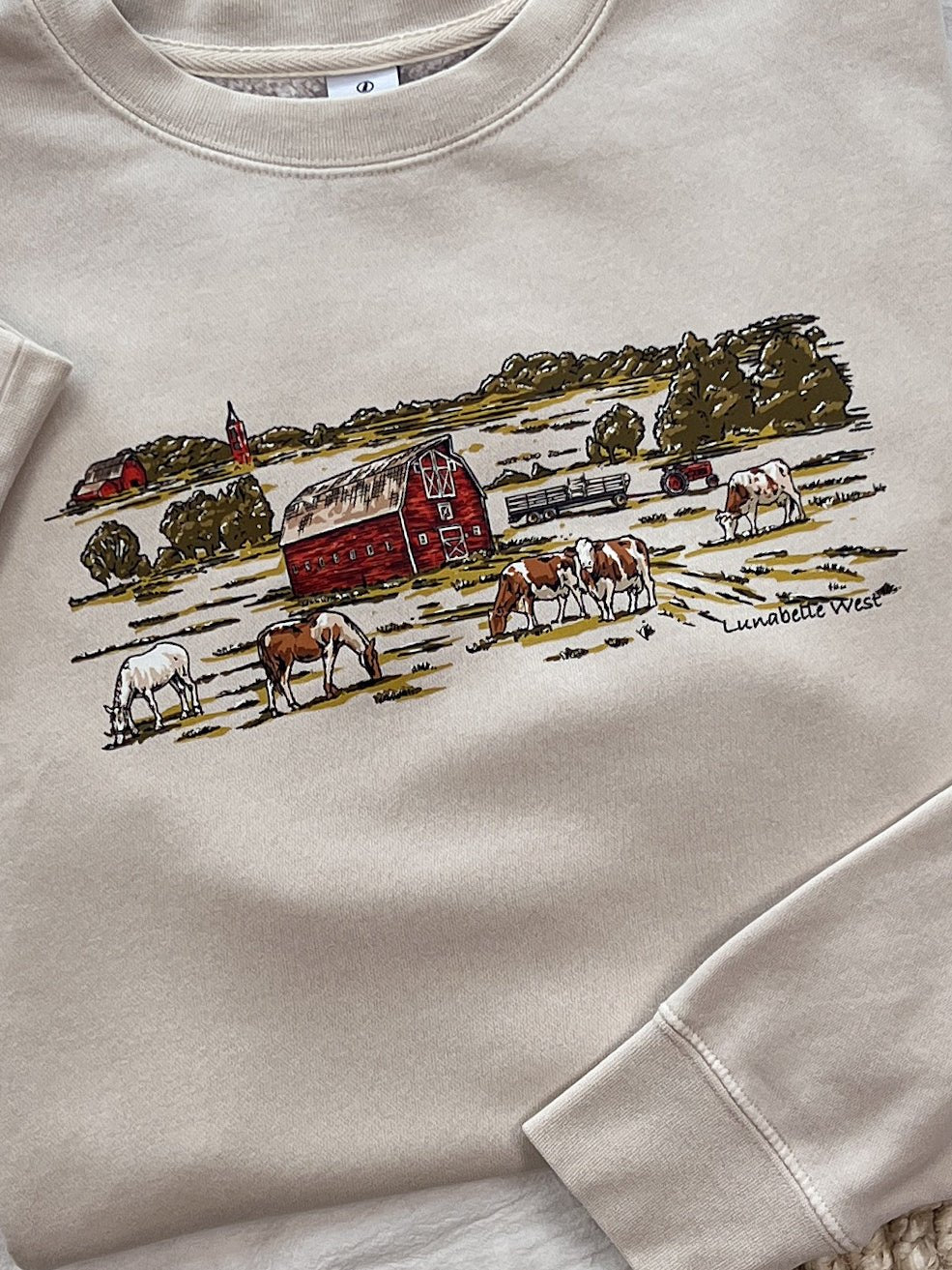 American Farmer Crewneck - Lunabelle West