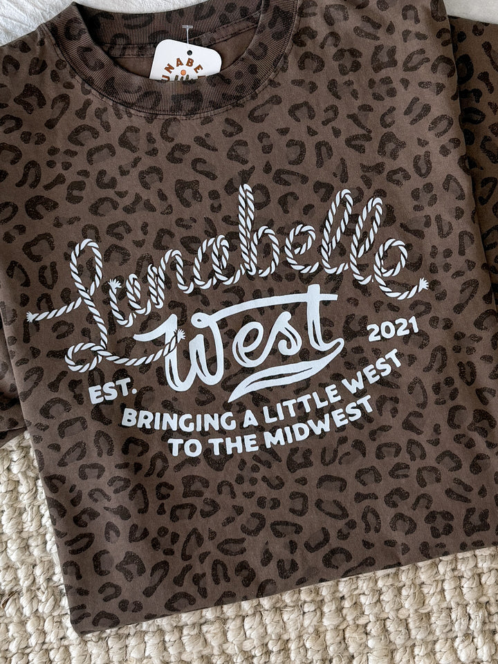 LW Logo Leopard Tee
