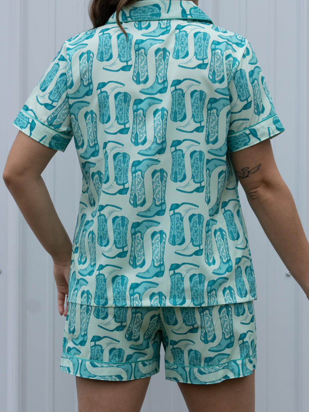Turquoise Trails Pajama Set