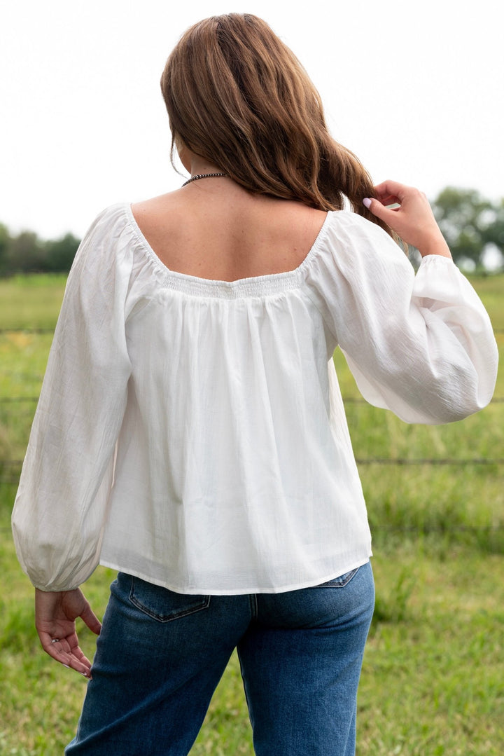 Able Woven Top - Lunabelle West