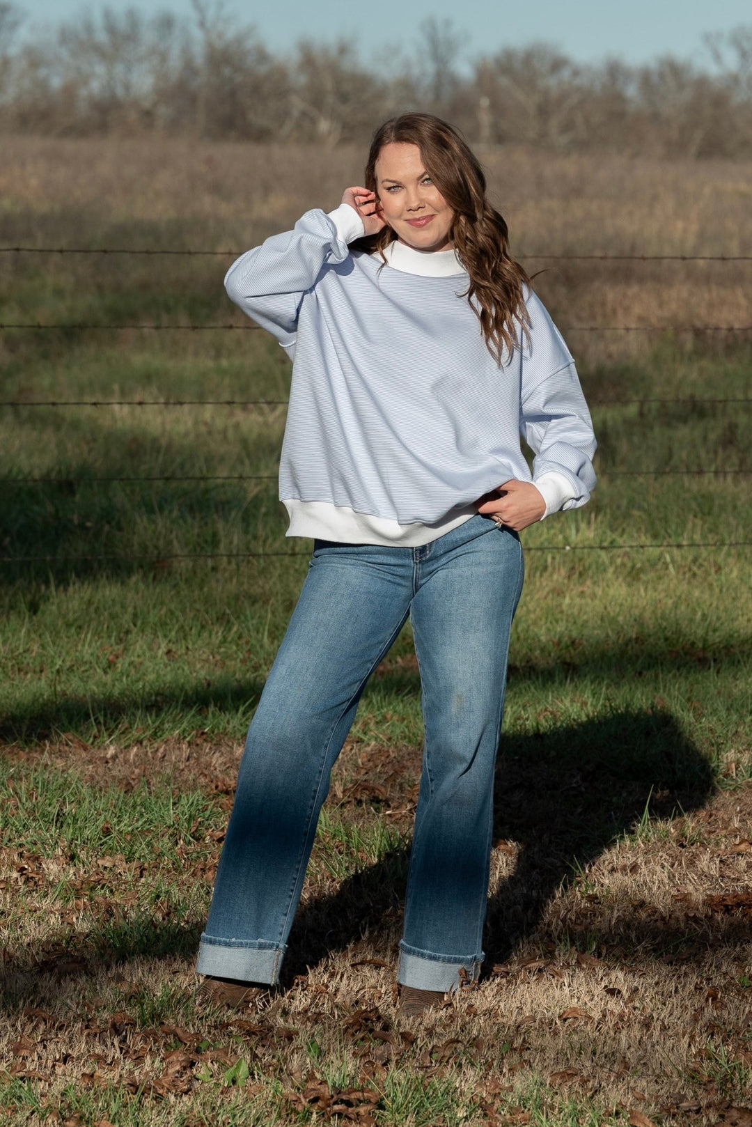 Kate Mockneck Pullover - Lunabelle West