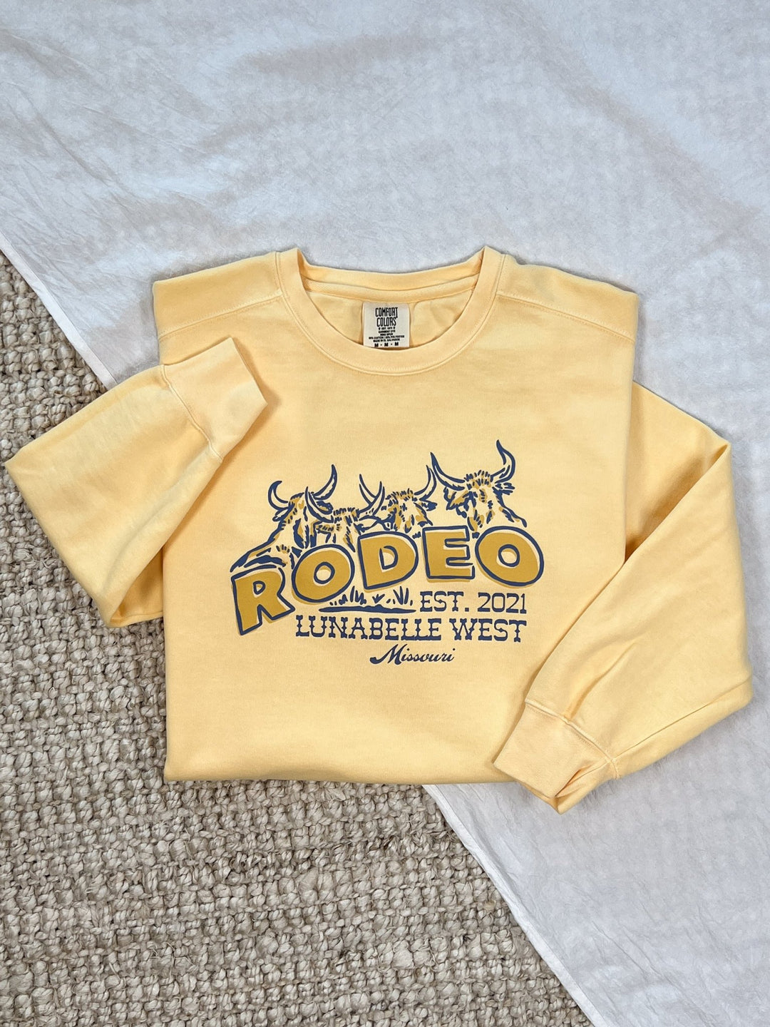 LW Rodeo Crewneck - Lunabelle West