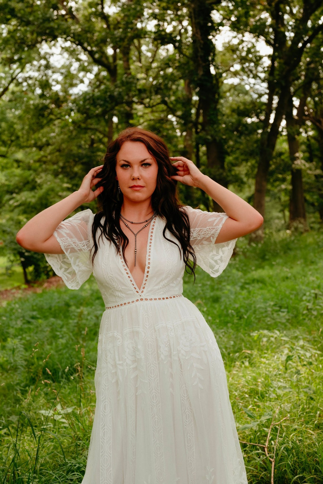 Somerset Eyelet Dress - Lunabelle West